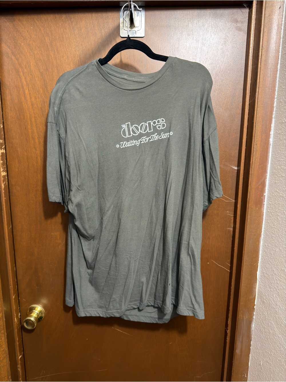 Hot Topic Gray The Doors 'Waiting For The Sun' Graphic Tee 2X